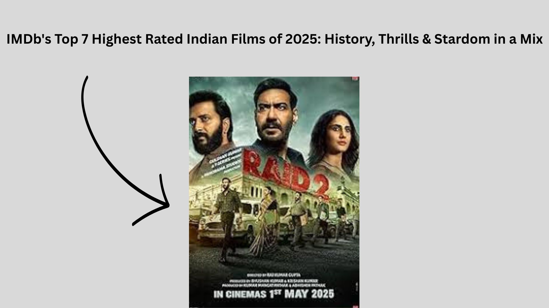 IMDb's Top 7 Highest Rated Indian Films of 2025 History, Thrills & Stardom in a Mix