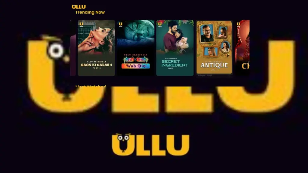 Smartphone showing the Ullu App icon marked with a ban symbol after regulatory action.