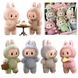 Fantasy-themed Labubu doll with vibrant colors, signature spiky ears, and detailed collectible-style figure design.