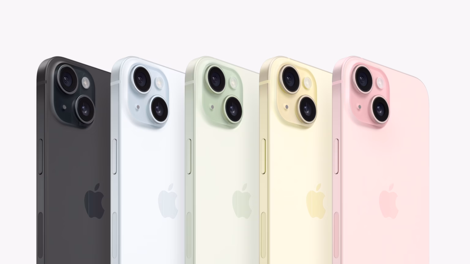 iPhone 15 2025 in sleek finish featuring Dynamic Island, dual cameras, and premium aluminum frame