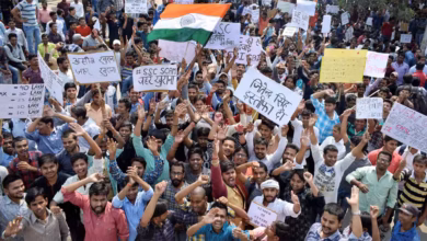 SSC aspirants protest nationwide over exam glitches.
