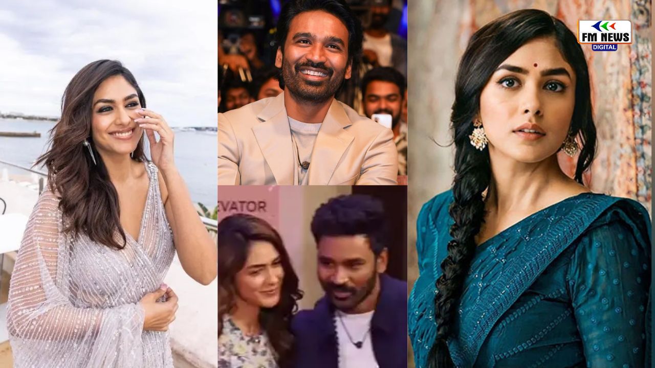 mrunal thakur dhanush dating rumours