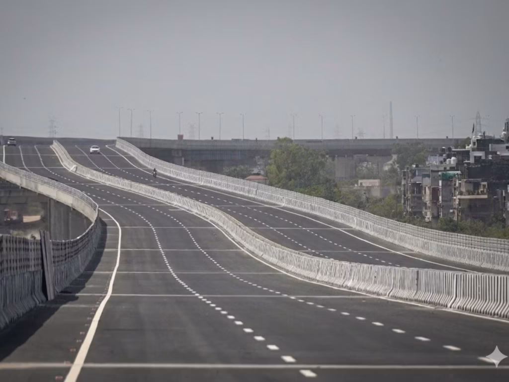 Railway overbridge with tracks, Indian Railways infrastructure for Vande Bharat Sleeper route
