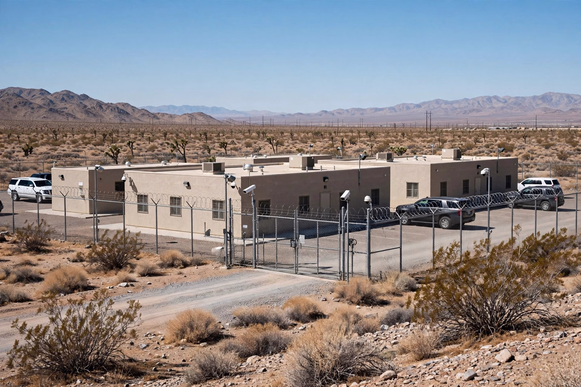 US Immigration and Customs Enforcement detention facility in Henderson, Nevada