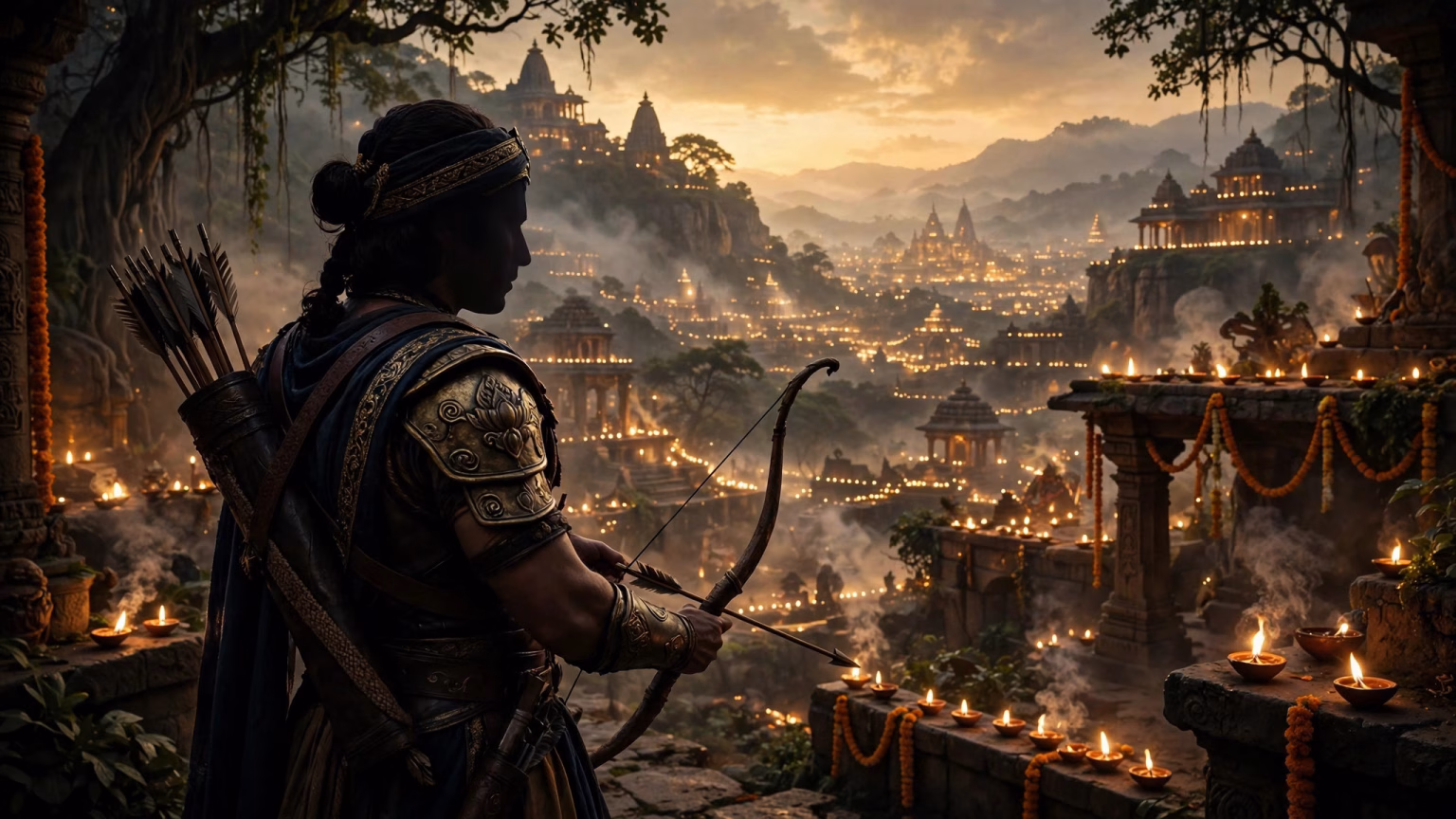 Ramayana advance booking opens with a bang, sets early Diwali box-office pace Poster of Nitesh Tiwari's Ramayana featuring Ranbir Kapoor, Sai Pallavi and Yash ahead of its Diwali release