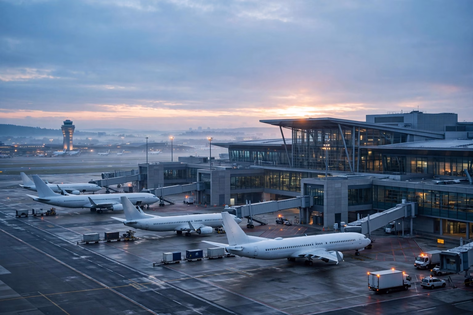Hyderabad Man Dies in Riyadh Airport Attack; Jaishankar Condoles, 11 Indians Injured King Khalid International Airport in Riyadh at night with emergency response activity