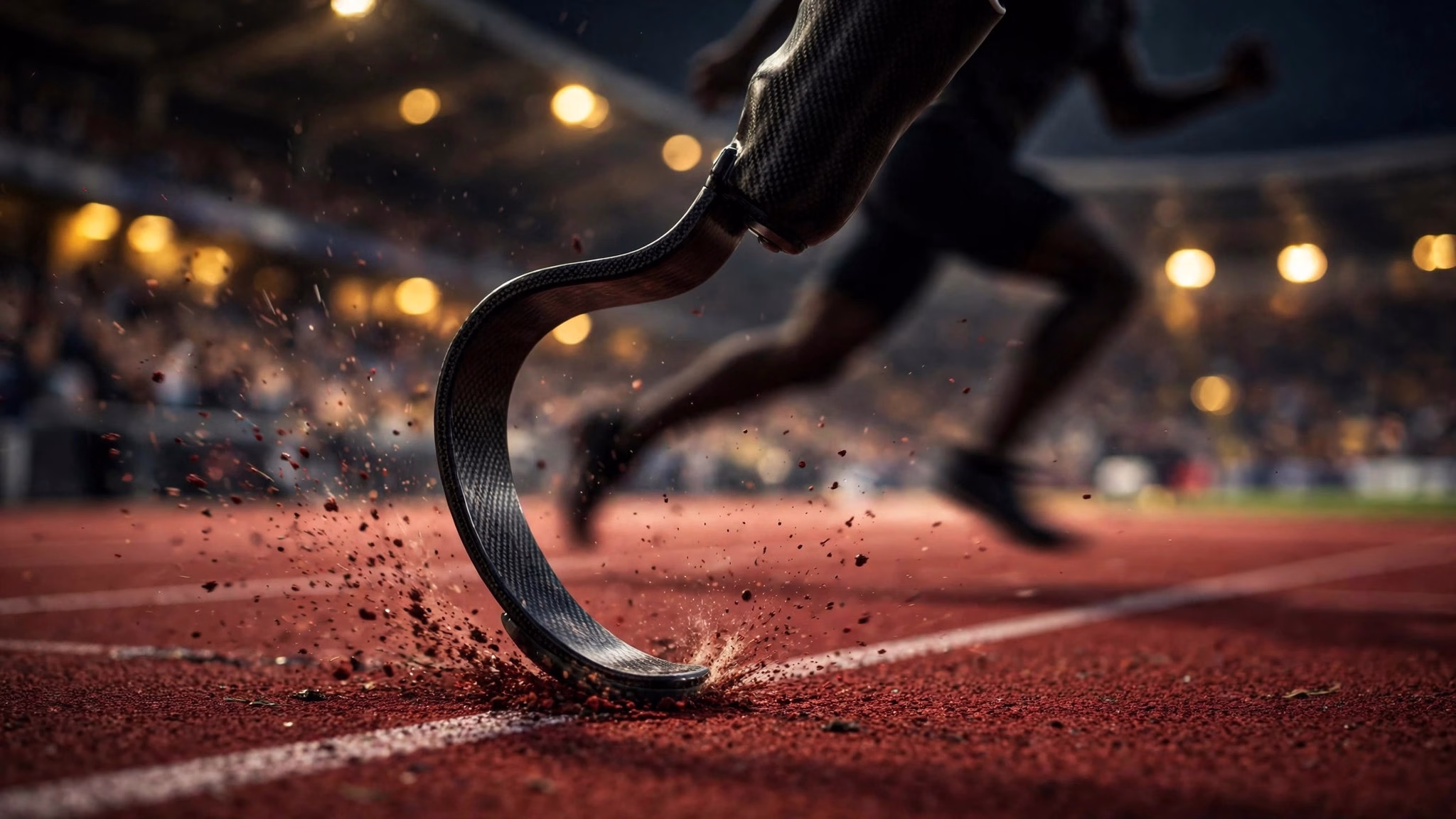 Javelin thrower Sumit Antil competing at a para athletics event