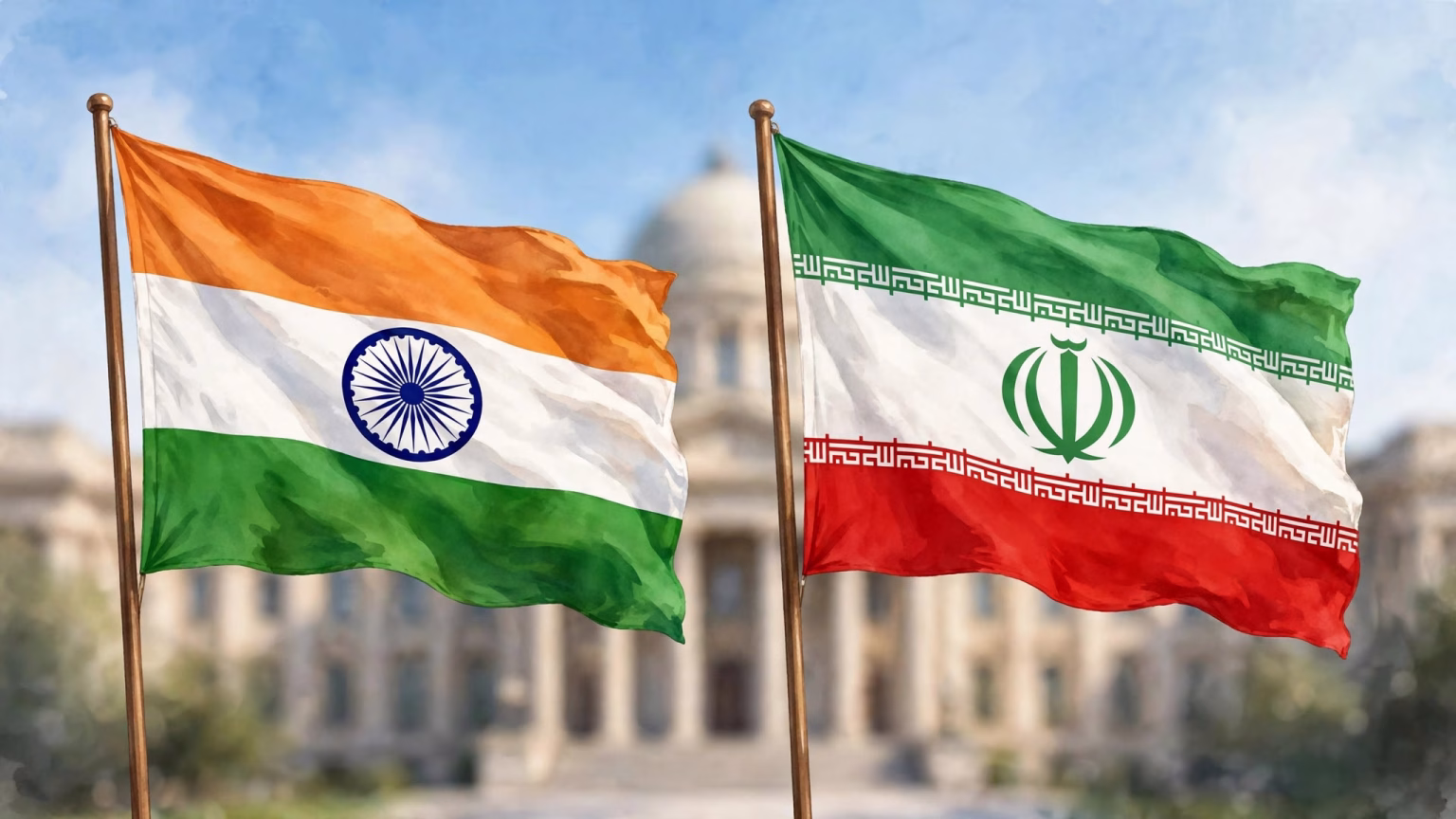 Doval Speaks to Iran’s Security Chief Rezaei as Hormuz Tensions Rise and Two Indian Sailors Remain Missing An aerial view of large oil tankers navigating a narrow strait between coastlines at dusk