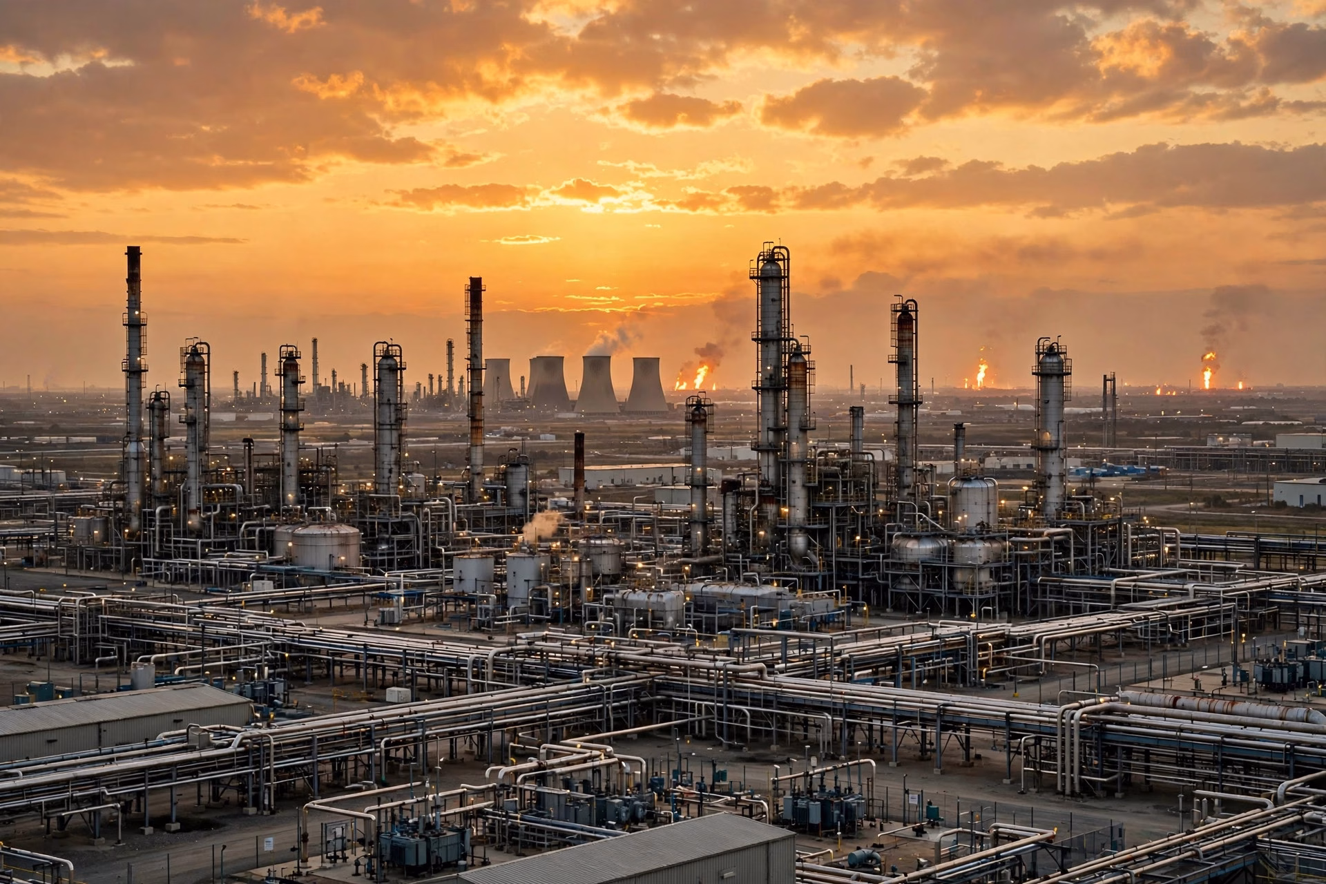 The Saudi Aramco headquarters complex in Dhahran