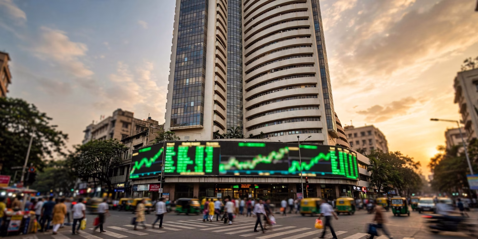 Traders celebrate as Sensex and Nifty post their biggest single-day gain in four months