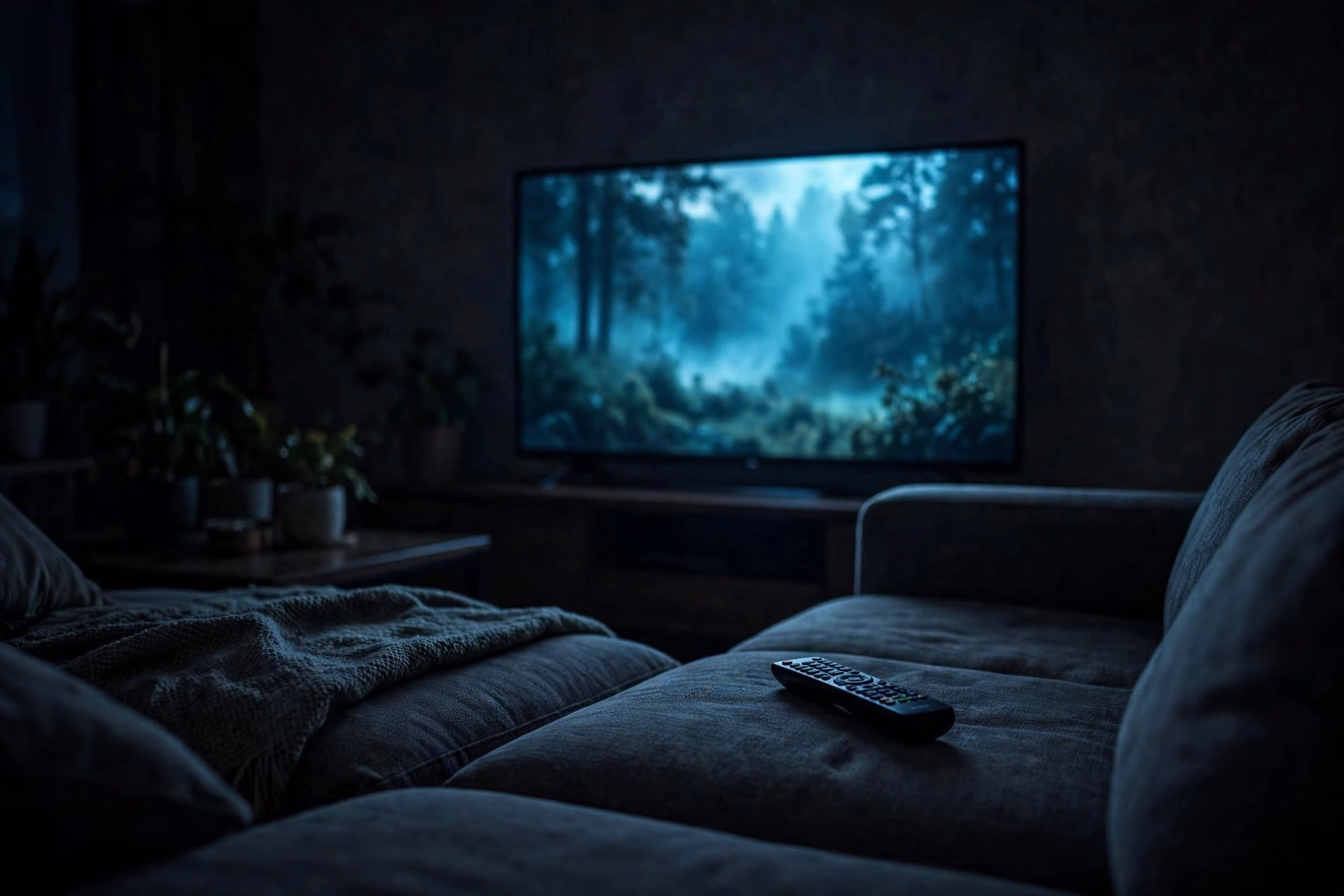 Netflix logo displayed on a smartphone screen in front of a dark background