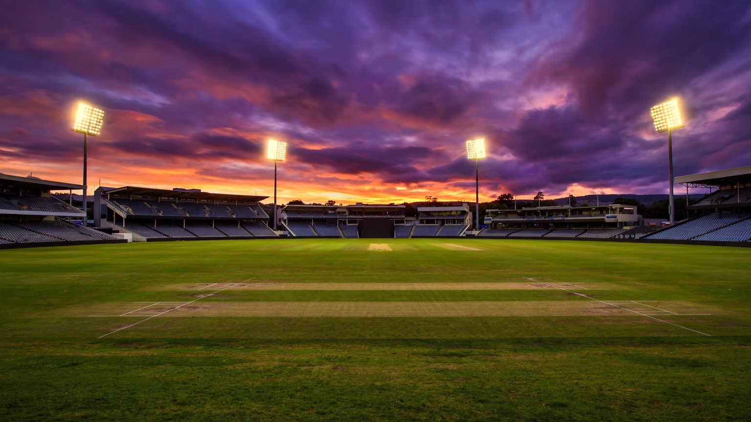 Pragyan Ojha Named BCCI Chief Selector, Ramesh Powar Joins Panel Illustration of the BCCI selection committee concept with a cricket stadium backdrop