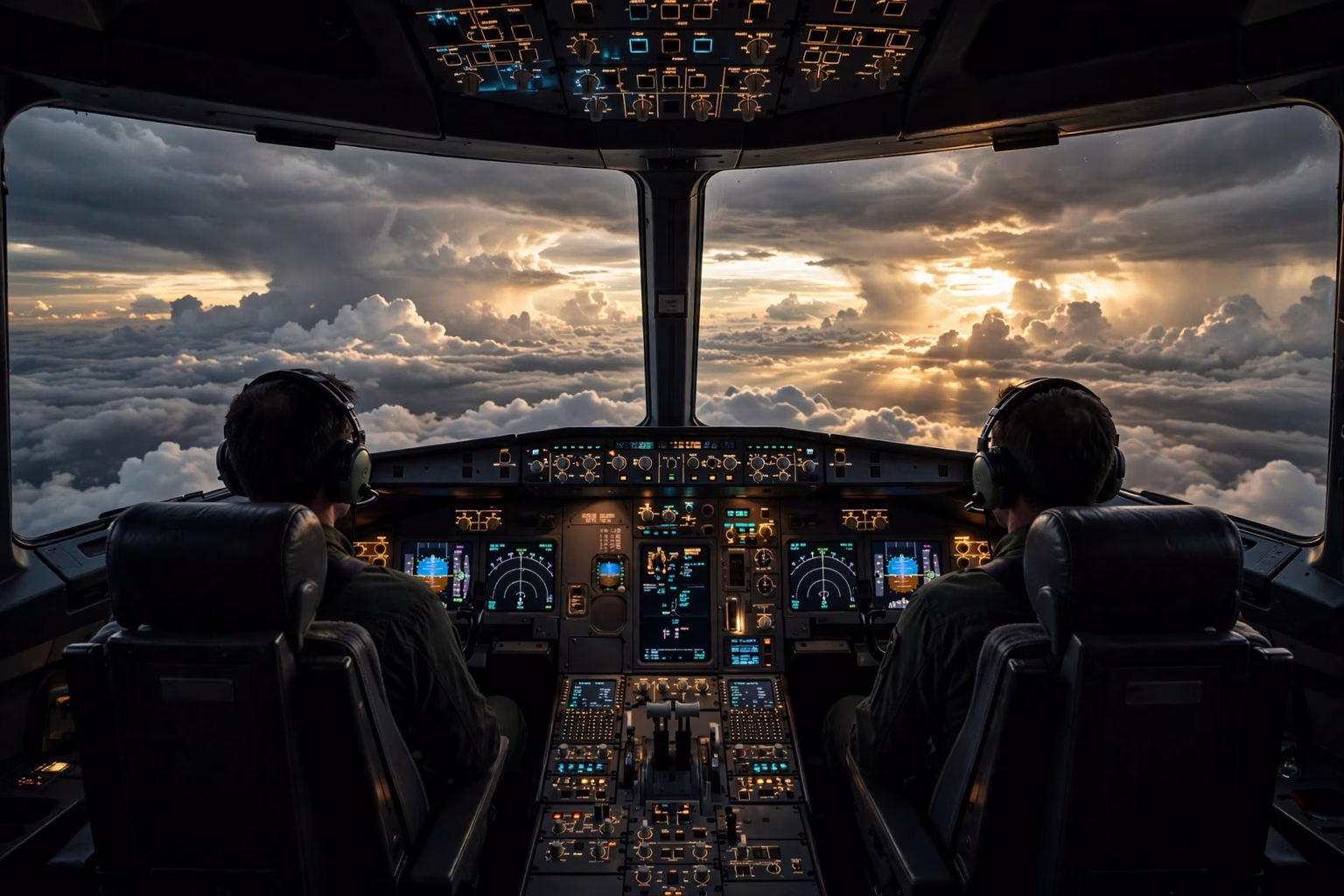 Indian captain Smit Machchhar in the FlyDubai cockpit, hailed a hero after mid-air attack